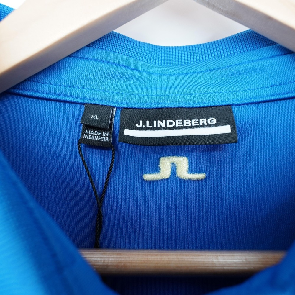 J.Lindeberg Tour Tech Golf Polo Womens XL Blue Short Sleeve Athletic Shirt - Picture 4 of 11